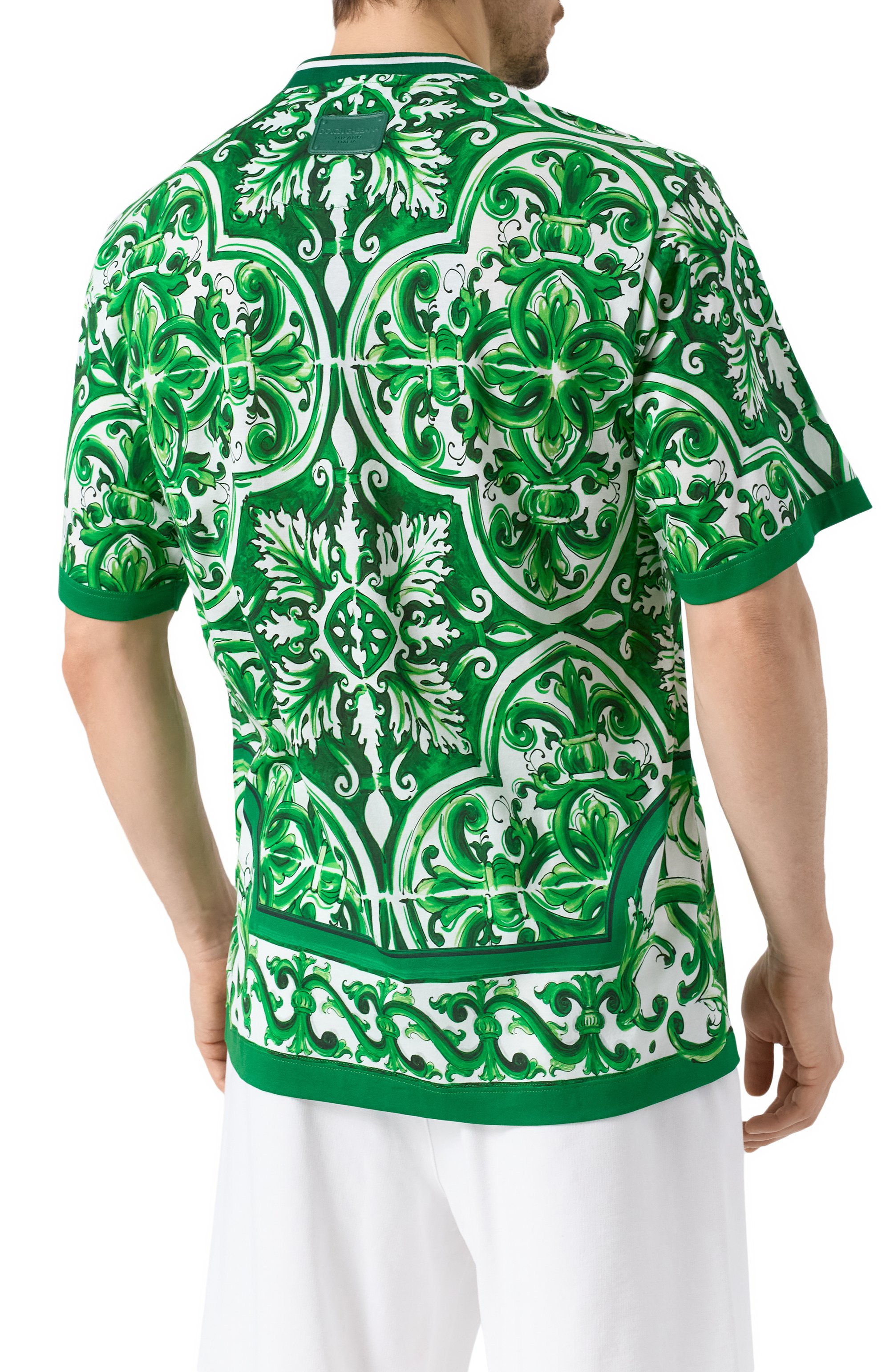 Хлопковая футболка DOLCE & GABBANA, арт. G8PN9T/II7C1, фото 4