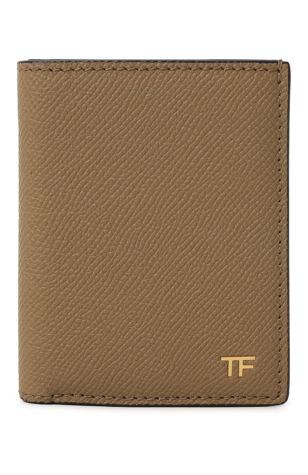 Кожаное портмоне TOM FORD бежевого цвета по цене 42700 руб., арт. YM279T/LCL081, фото 1 Кожаное портмоне TOM FORD, арт. YM279T/LCL081, фото 1
