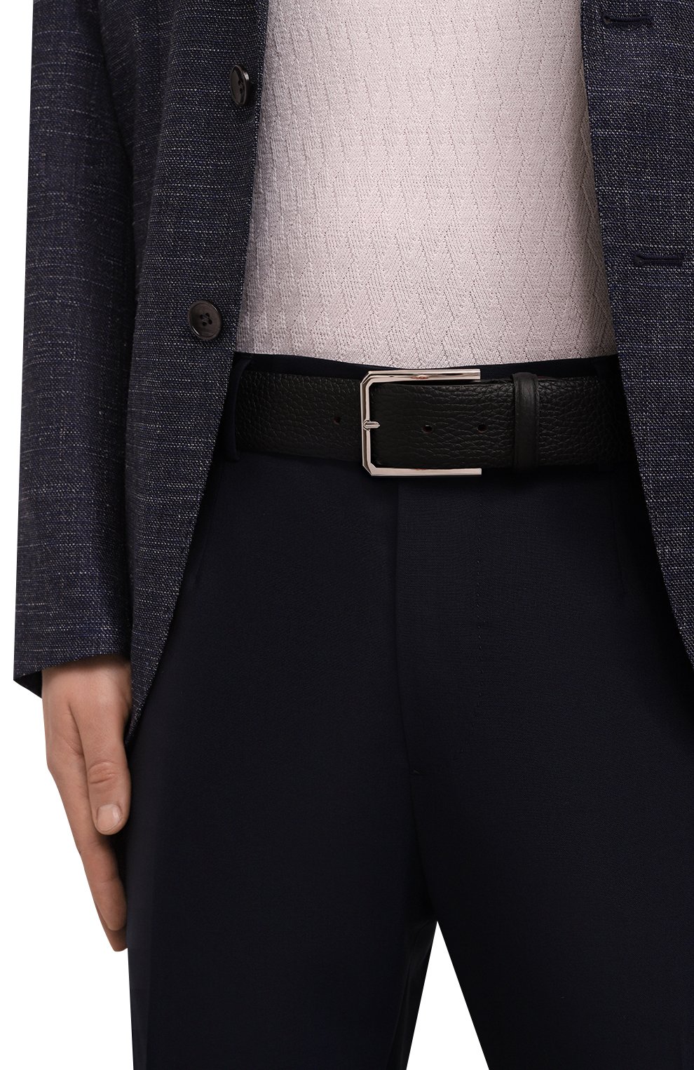 Кожаный ремень SANTONI, арт. CM40VS003C07ETR3N01, фото 2