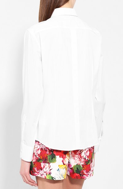 Хлопковая рубашка DOLCE & GABBANA, арт. F5K36T/FUEAJ, фото 4