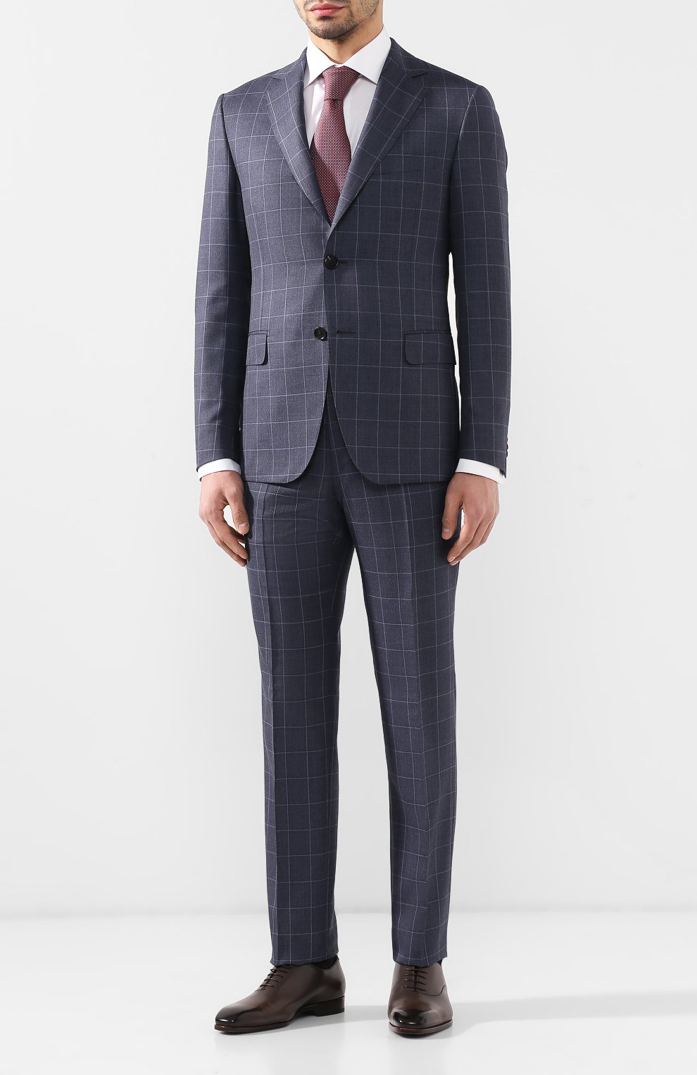 Костюм из смеси шерсти и шелка PAL ZILERI, арт. 033X022K2--53567, фото 1