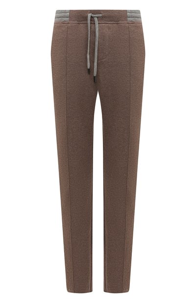 Мужские брюки из хлопка и кашемира CAPOBIANCO, арт. 17M706.LB00.