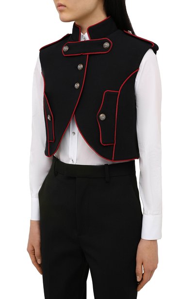 Шерстяной жилет DOLCE & GABBANA, арт. F28TFT/FU2C0, фото 3