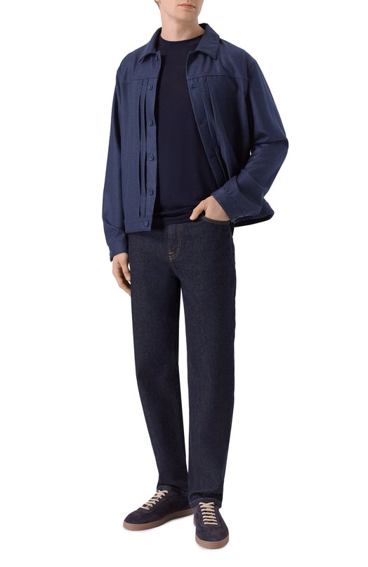 Шерстяной джемпер MVST M0-M25.1MM.K402/44-60 Синий  M0-M25.1MM.K402/44-60 Фото 2