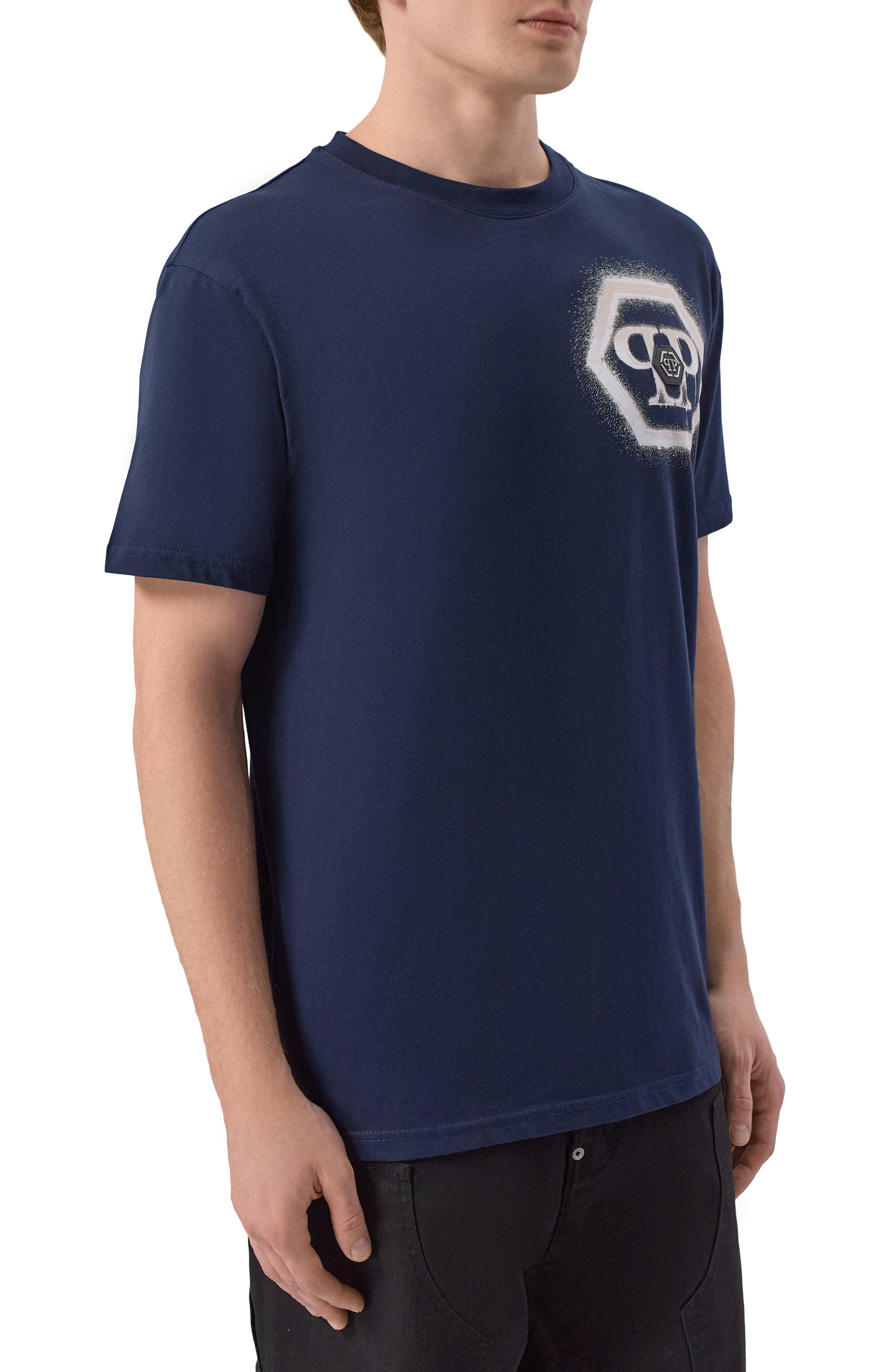 Хлопков ая футболка PHILIPP PLEIN, арт. SAFC MTK8890 PJY002N, фото 3