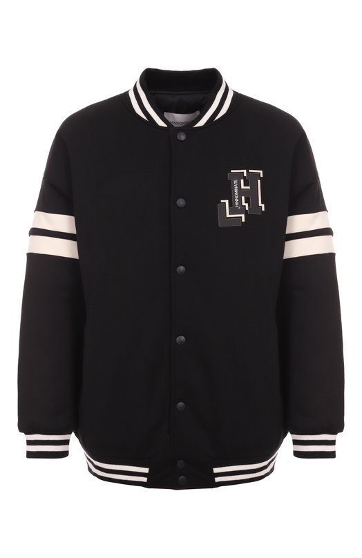 Хлопковый бомбер HINNOMINATE HMABM01434 Чёрный HMABM01434