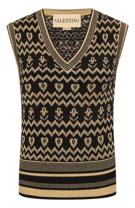 Женский жилет из шерсти и вискозы VALENTINO, арт. 7B3KM06C/9H0