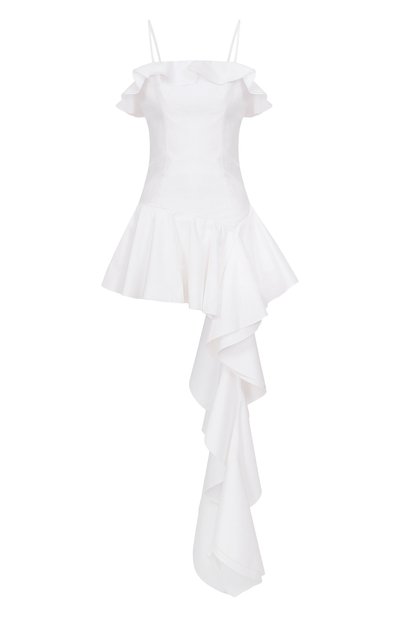 Женское хлопковое платье GIUSEPPE DI MORABITO, арт. 06PSDR706 16302