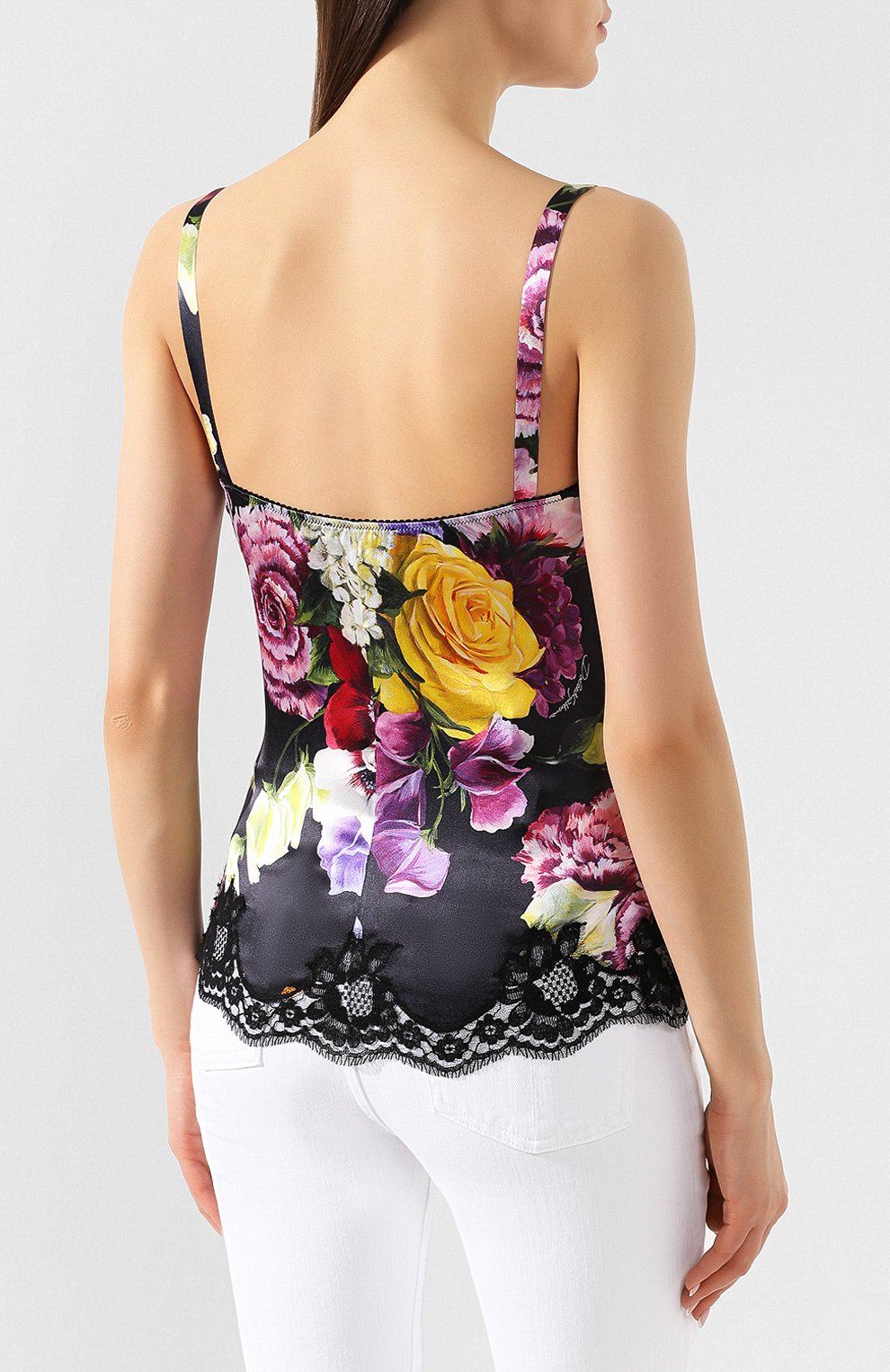 Шелковый топ DOLCE & GABBANA, арт. 07A00T/FSAX4, фото 4