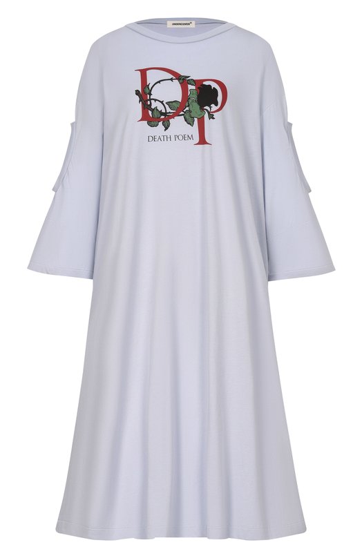 Хлопковое платье Undercover UP1F1801 Голубой UP1F1801