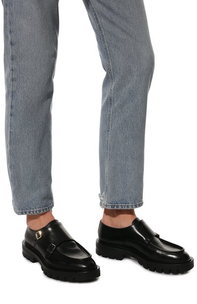 Кожаные монки SANTONI, арт. WUCU59605NERBLESN01, фото 3