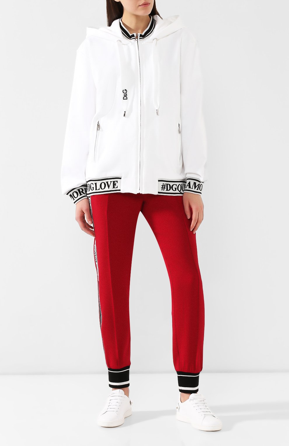Хлопковый кардиган DOLCE & GABBANA белого цвета по цене 68700 руб., арт. F9C87T/FU7DU, фото 2 Хлопковый кардиган DOLCE & GABBANA, арт. F9C87T/FU7DU, фото 2