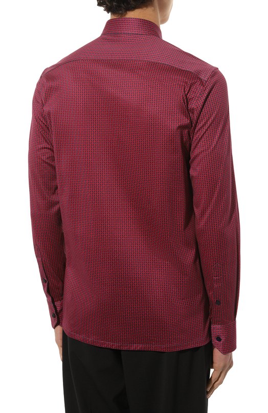 Хлопковая рубашка Stefano Ricci CJ006847/JC2500 Красный  CJ006847/JC2500 Фото 4
