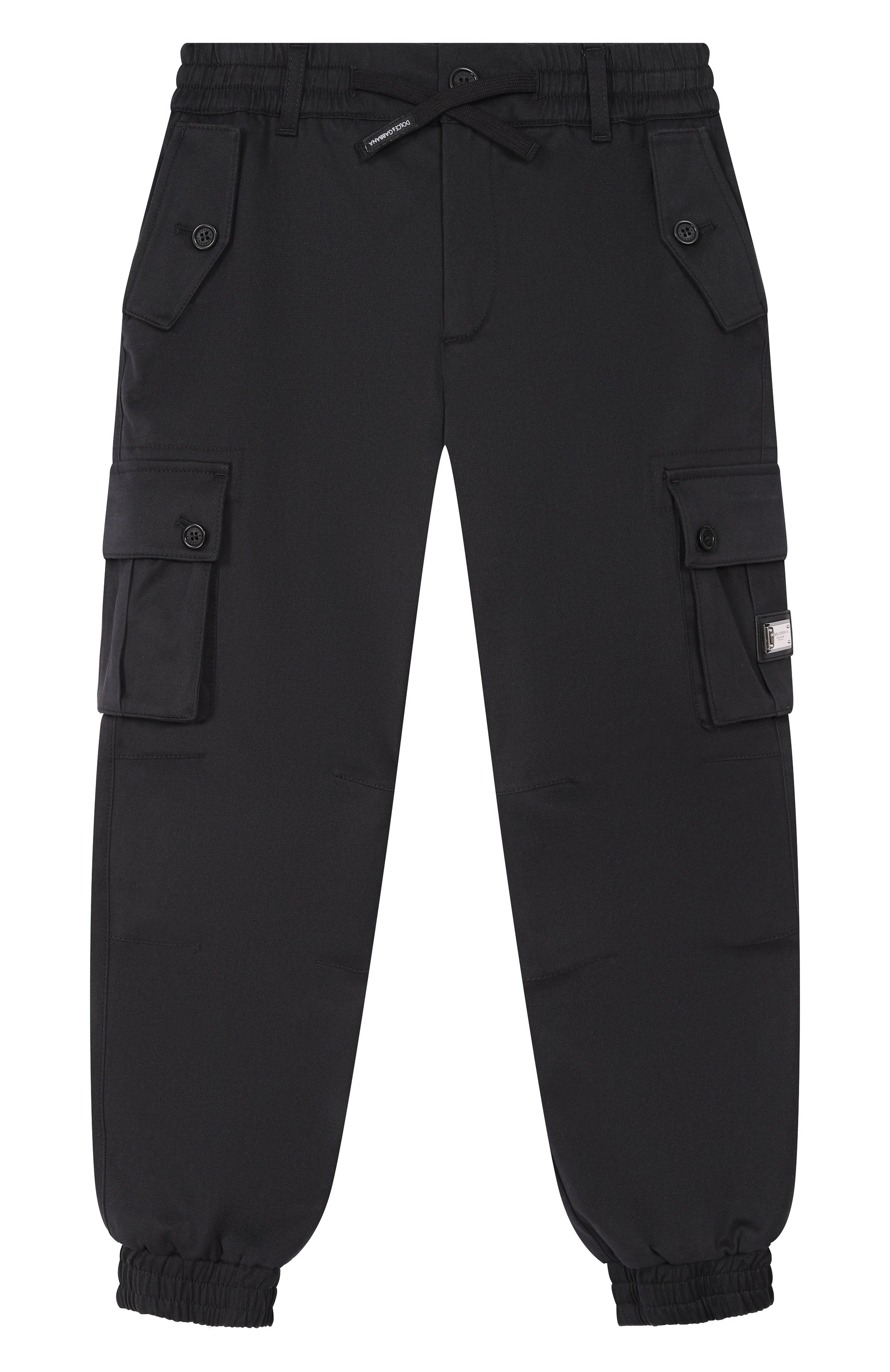 Хлопковые джоггеры DOLCE & GABBANA, арт. L45P22/FUFJH, фото 1