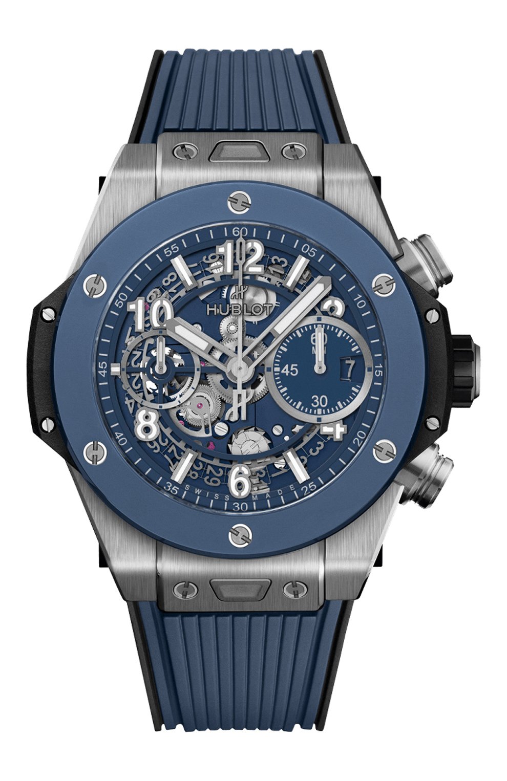 Часы unico titanium blue ceramic HUBLOT, арт. 441.NL.5171.RX, фото 1