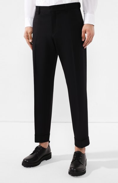 Брюки из смеси хлопка и шерсти DRIES VAN NOTEN, арт. 192-20932-8285, фото 3