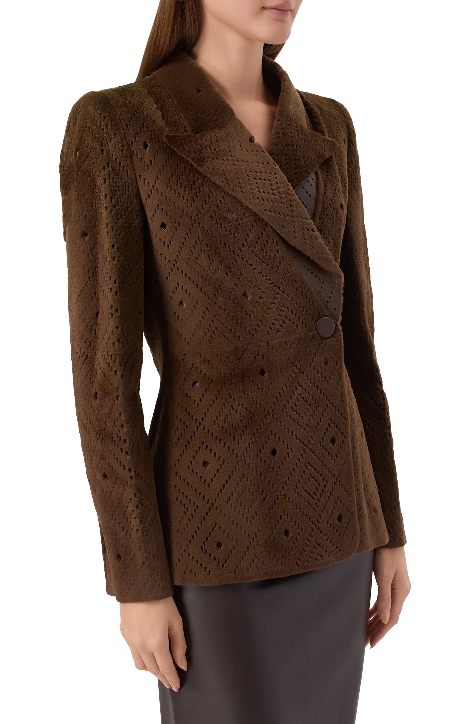 Жакет из норки FENDI, арт. FNE80H AMLT, фото 3