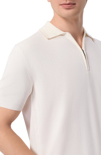 Хлопковое поло CANALI, арт. C1165/MK02460, фото 5