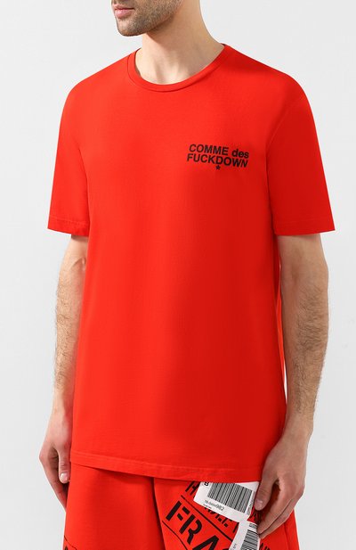 Хлопковая футболка  COMME DES FUCKDOWN, арт. CDFU358, фото 3