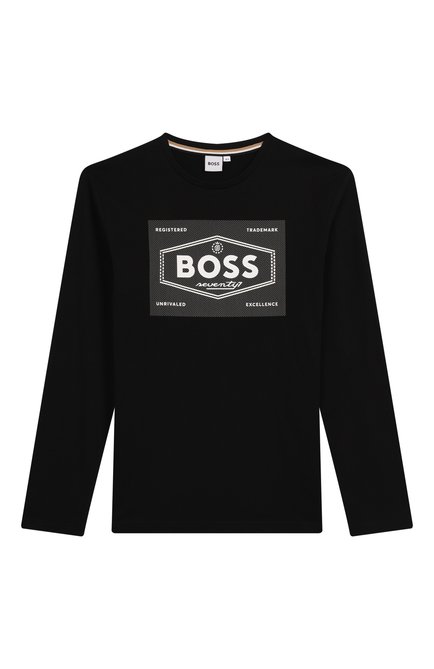 Хлопковый лонгслив BOSS, арт. J51221/14A-16A