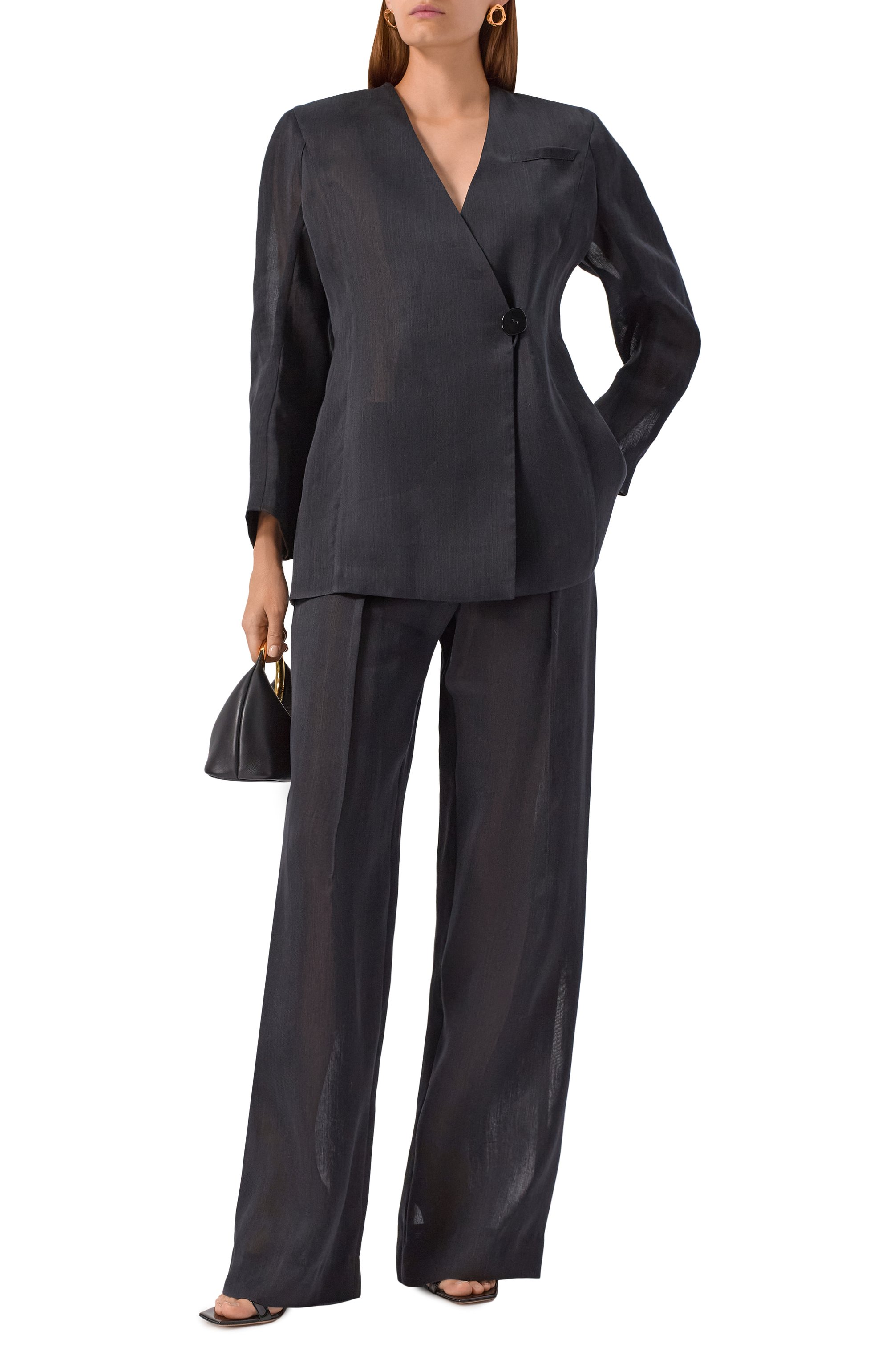 Брюки из хлопка и шелка COLOR TEMPERATURE, арт. ТК-1/595, фото 2