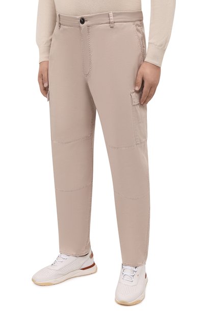 Хлопковые брюки-карго BRUNELLO CUCINELLI, арт. M289LS216W, фото 3