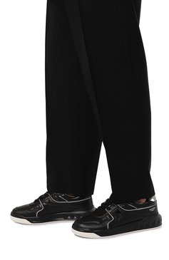 Кожаные кеды one stud VALENTINO, арт. 3Y2S0E71NWN, фото 3