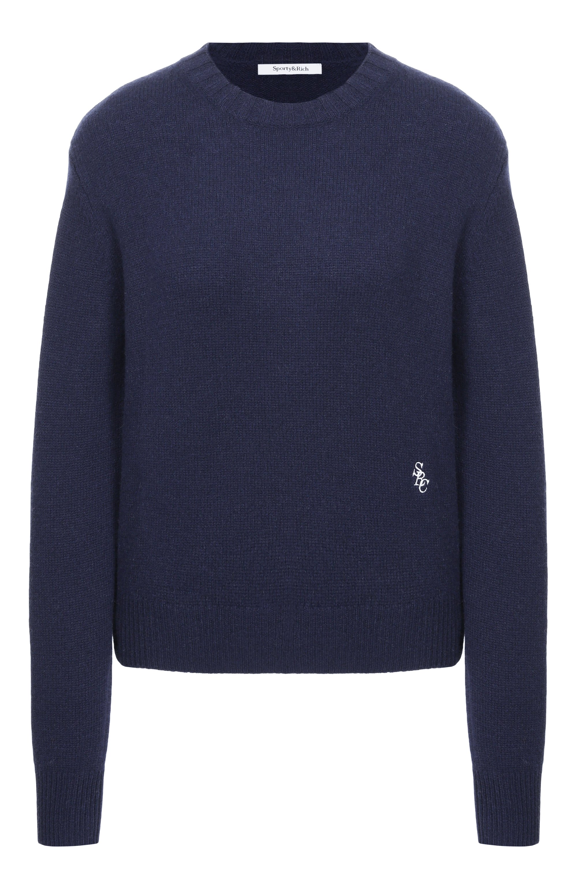 Пуловер из кашемира и шерсти SPORTY AND RICH, арт. WS01264302BL106, фото 1