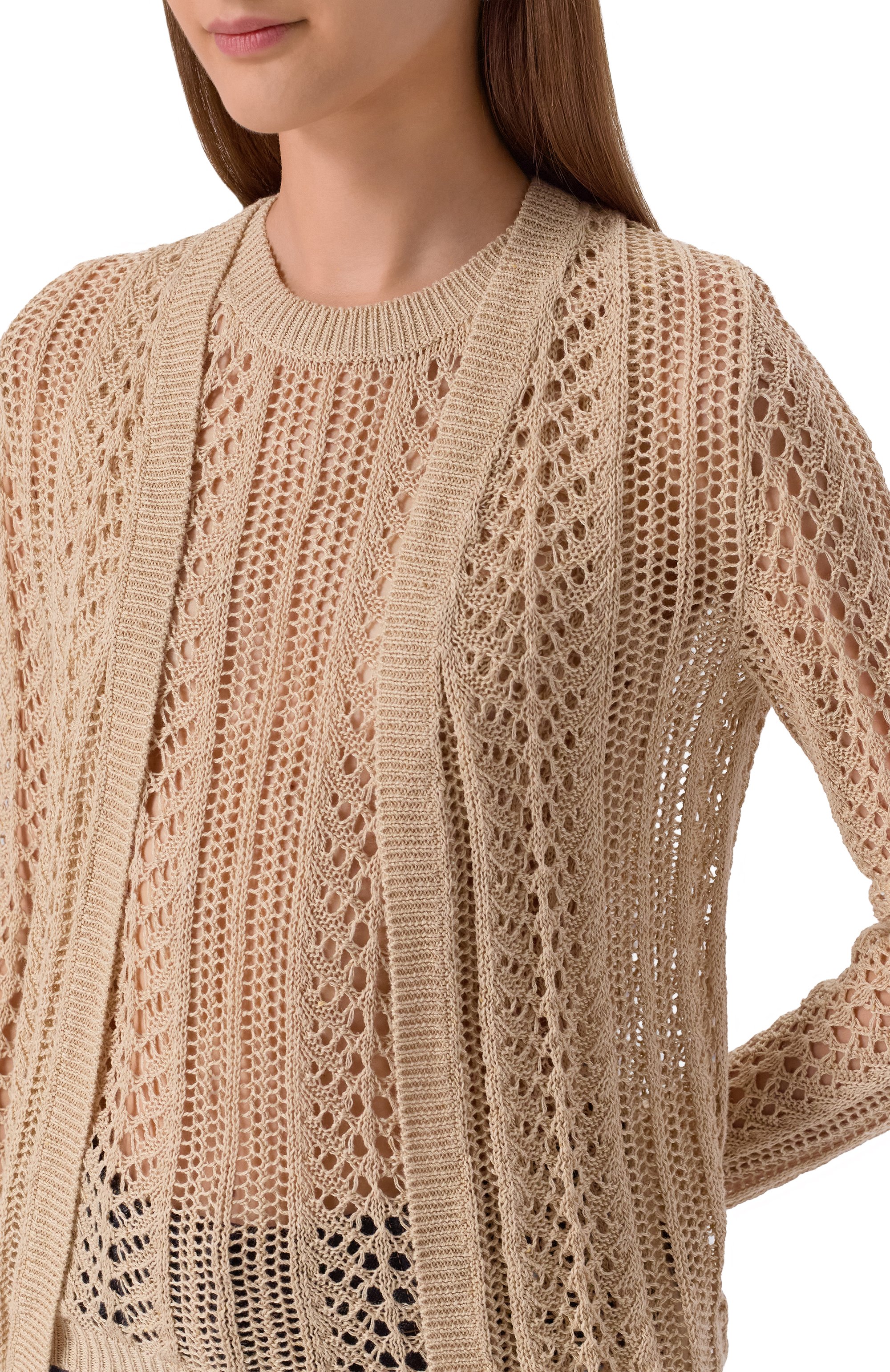 Кардиган изо льна и хлопка MVST, арт. WS59-1532MU, фото 5