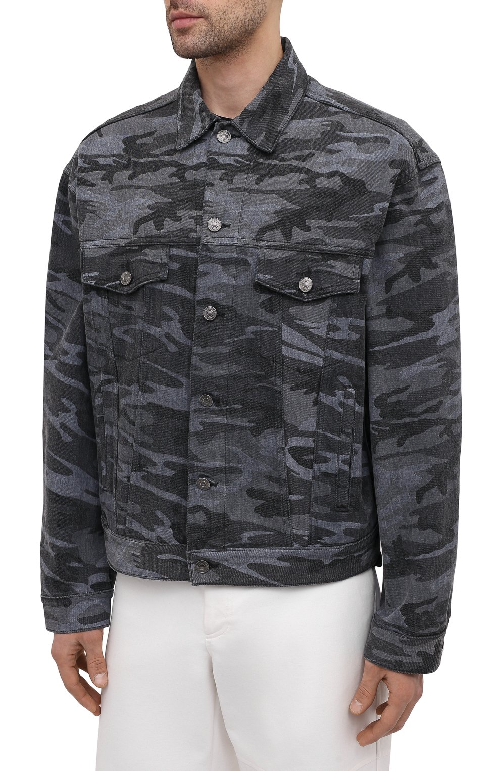 Джинсовая куртка BALENCIAGA, арт. 620731/TJW55, фото 3