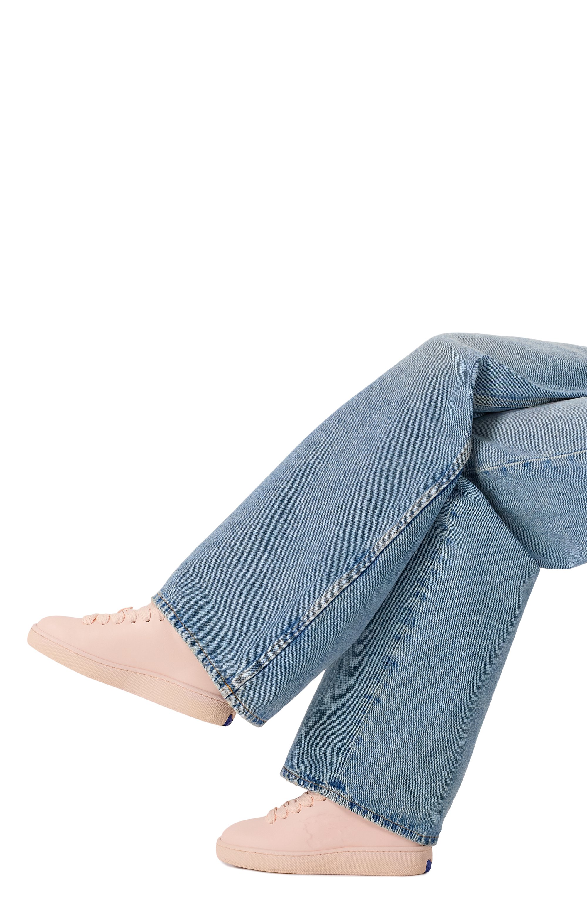 Кожаные кеды box BURBERRY, арт. 8083394, фото 2