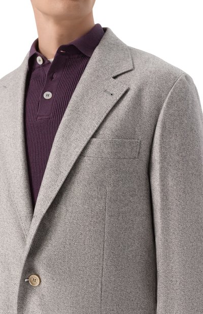 Пиджак из шелка и кашемира BRUNELLO CUCINELLI, арт. MV4357BTD, фото 5