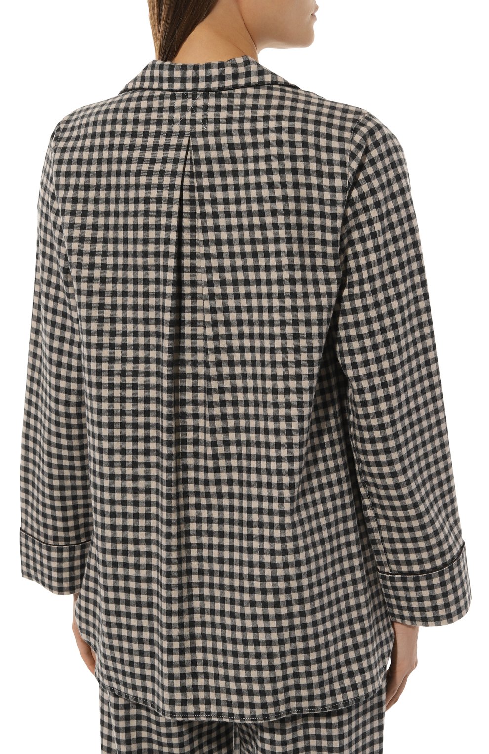 Пижама из хлопка и шерсти ZIMMERLI черно-белого цвета по цене 41250 руб., арт. 4600-11000, фото 4 Пижама из хлопка и шерсти ZIMMERLI, арт. 4600-11000, фото 4