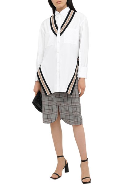 Хлопковая рубашка BURBERRY, арт. 4566409, фото 2