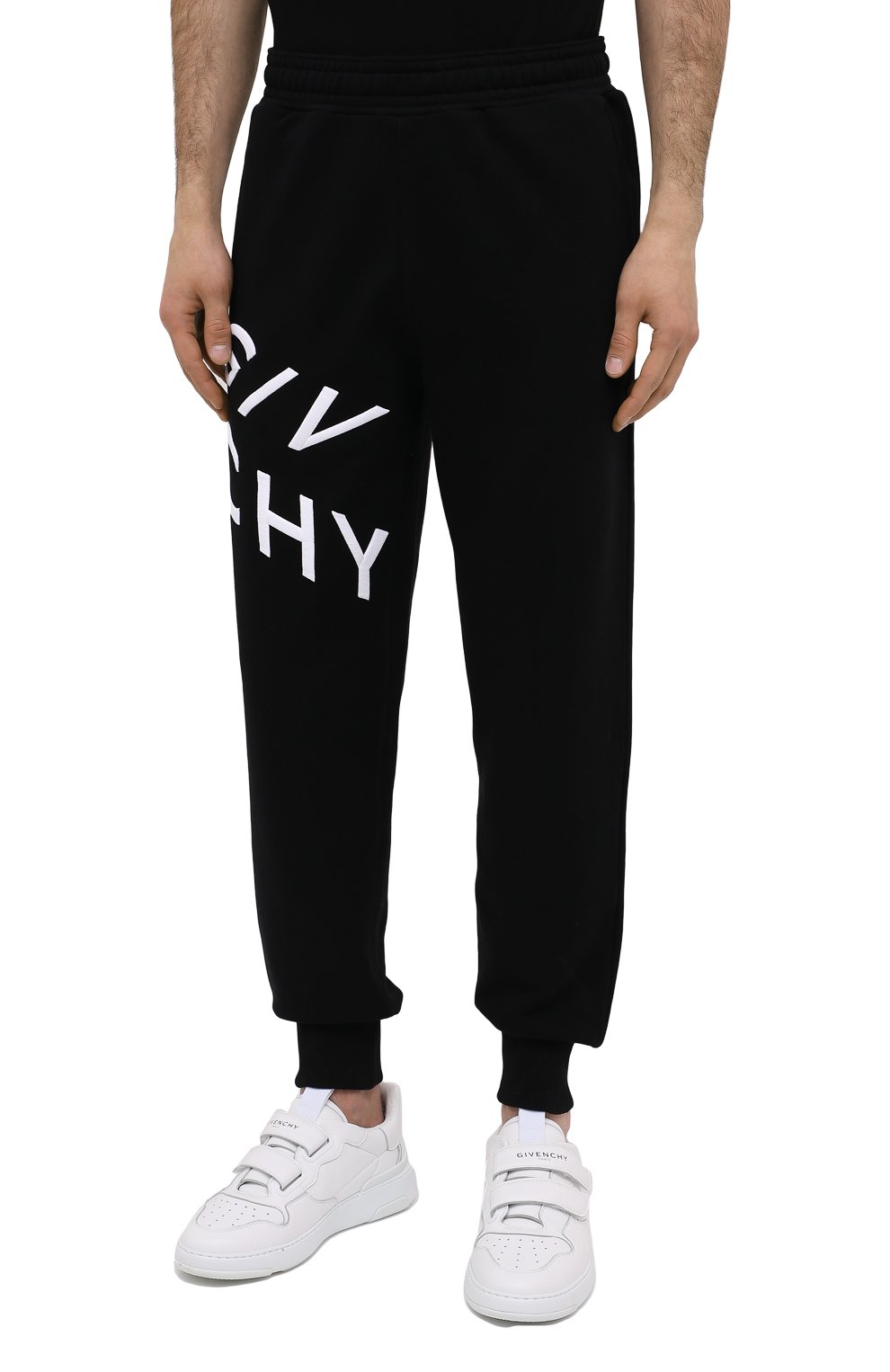 Хлопковые джоггеры GIVENCHY, арт. BM50N930AF, фото 3