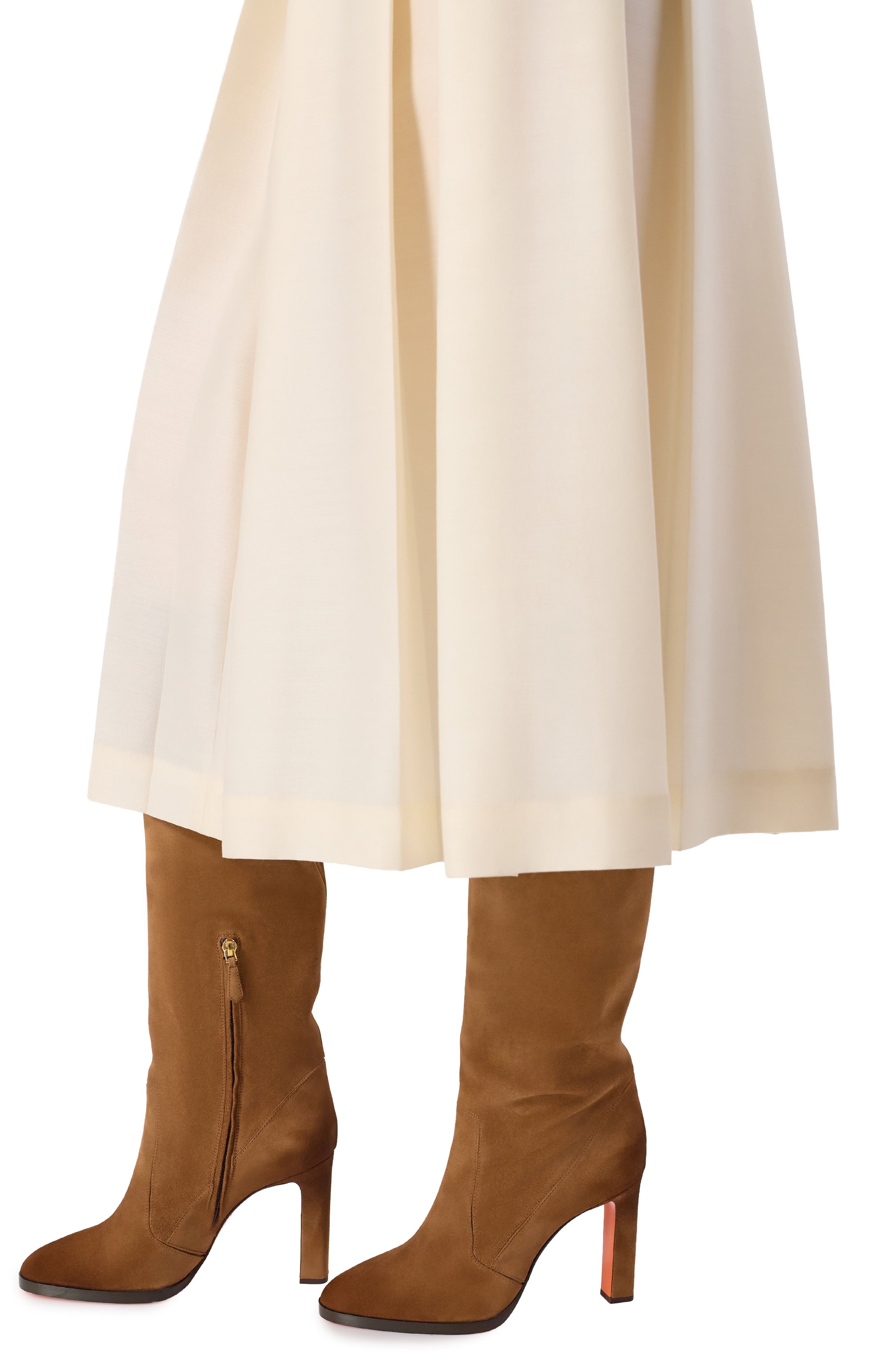 Замшевые сапоги SANTONI, арт. WSAG71129HI2NAEA, фото 2