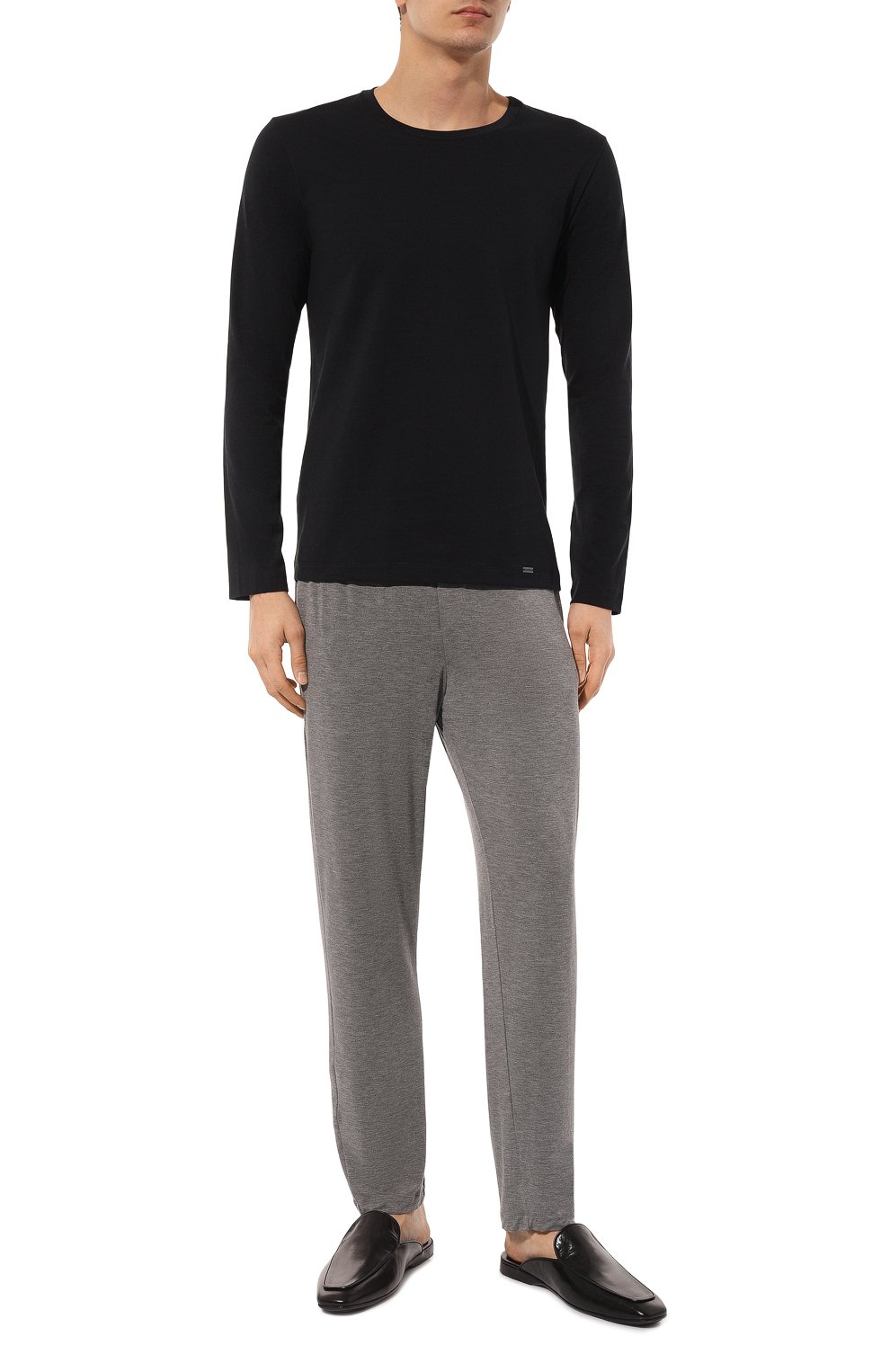 Хлопковый лонгслив HANRO, арт. 075053, фото 2