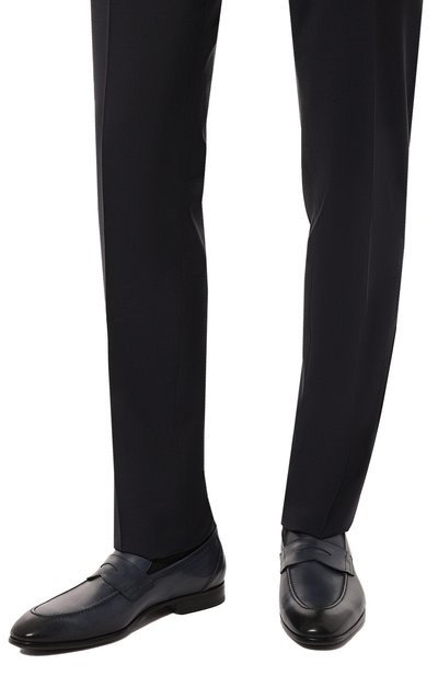 Кожаные пенни-лоферы W.GIBBS, арт. 2339003, фото 3