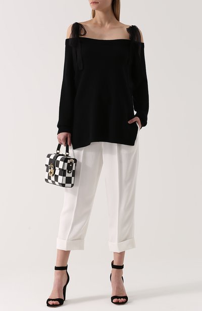 Укороченные брюки с защипами и отворотами TOM FORD, арт. PAW070/FAX185, фото 2