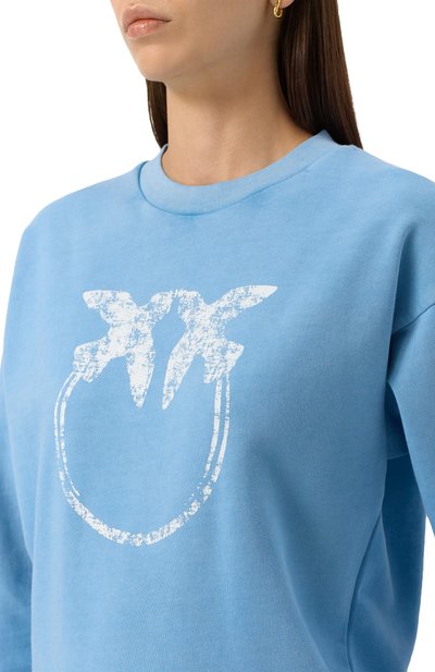 Хлопковый свитшот PINKO, арт. 104618/A2CV, фото 5