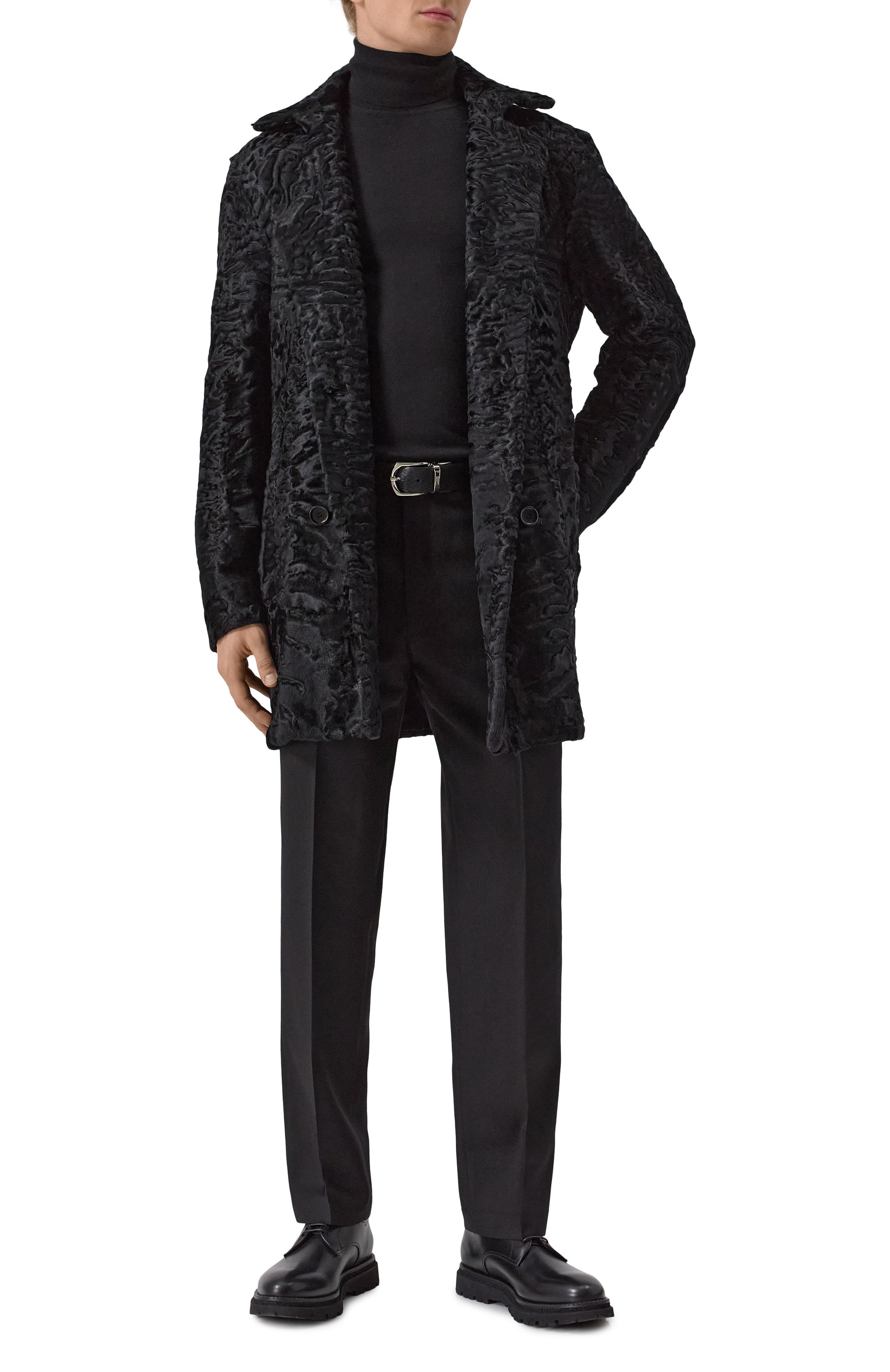 Пальто из свакары MVST, арт. FEKB-ES4365-2SW, фото 2