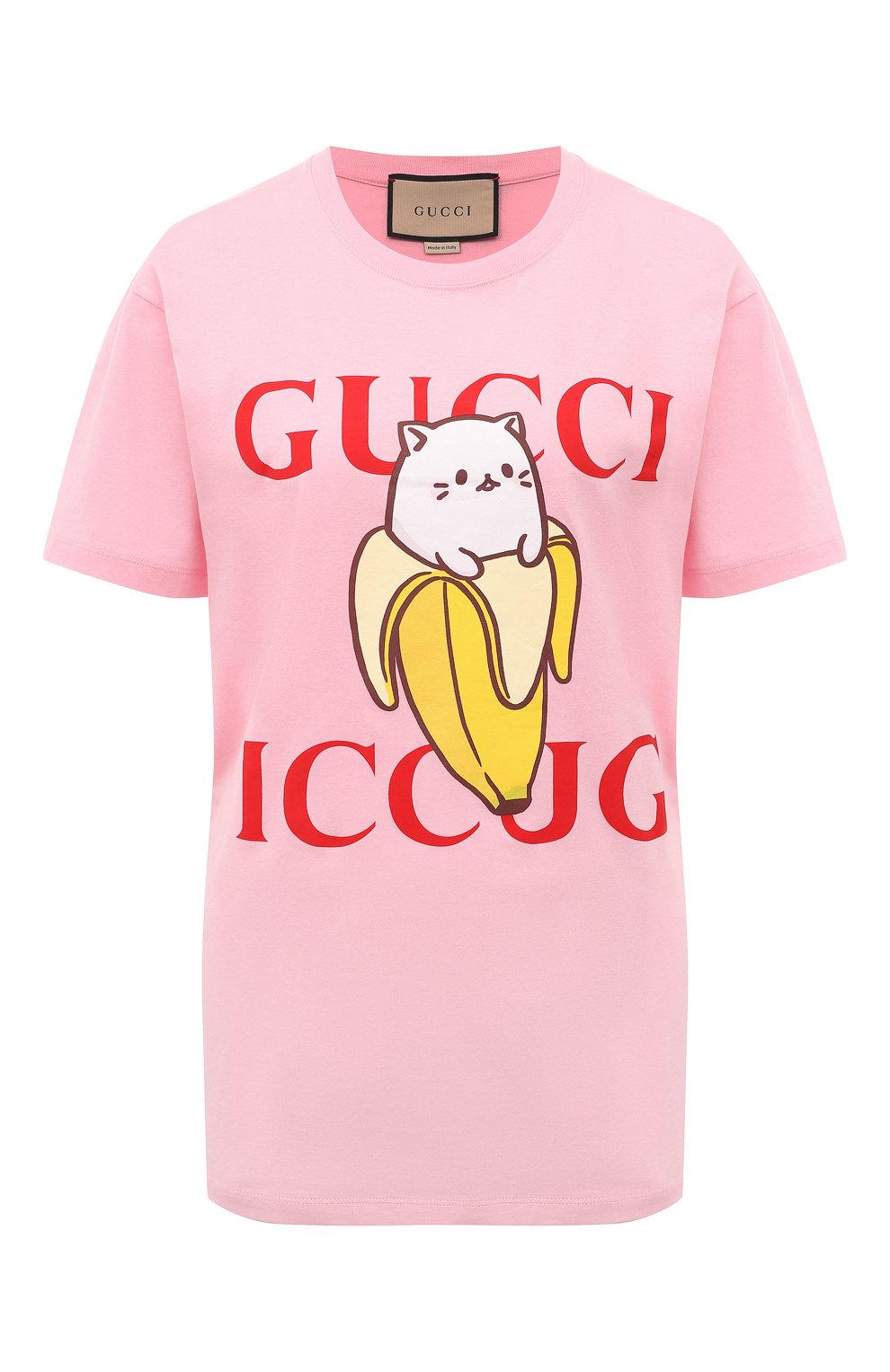 Хлопковая футболка GUCCI, арт. 615044 XJDGR, фото 1