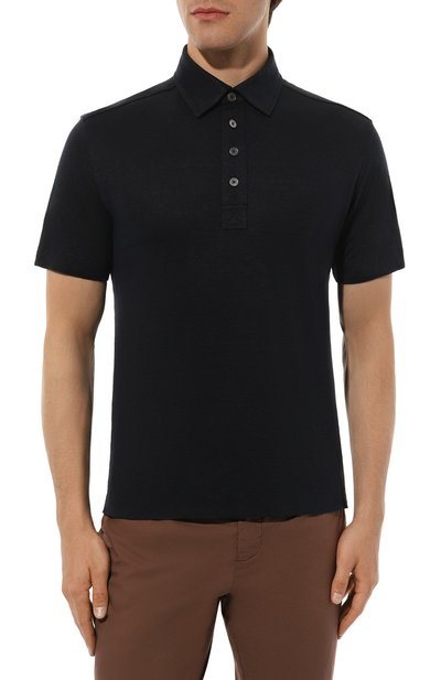 Льняное поло ZEGNA, арт. UD376A7/D784, фото 3
