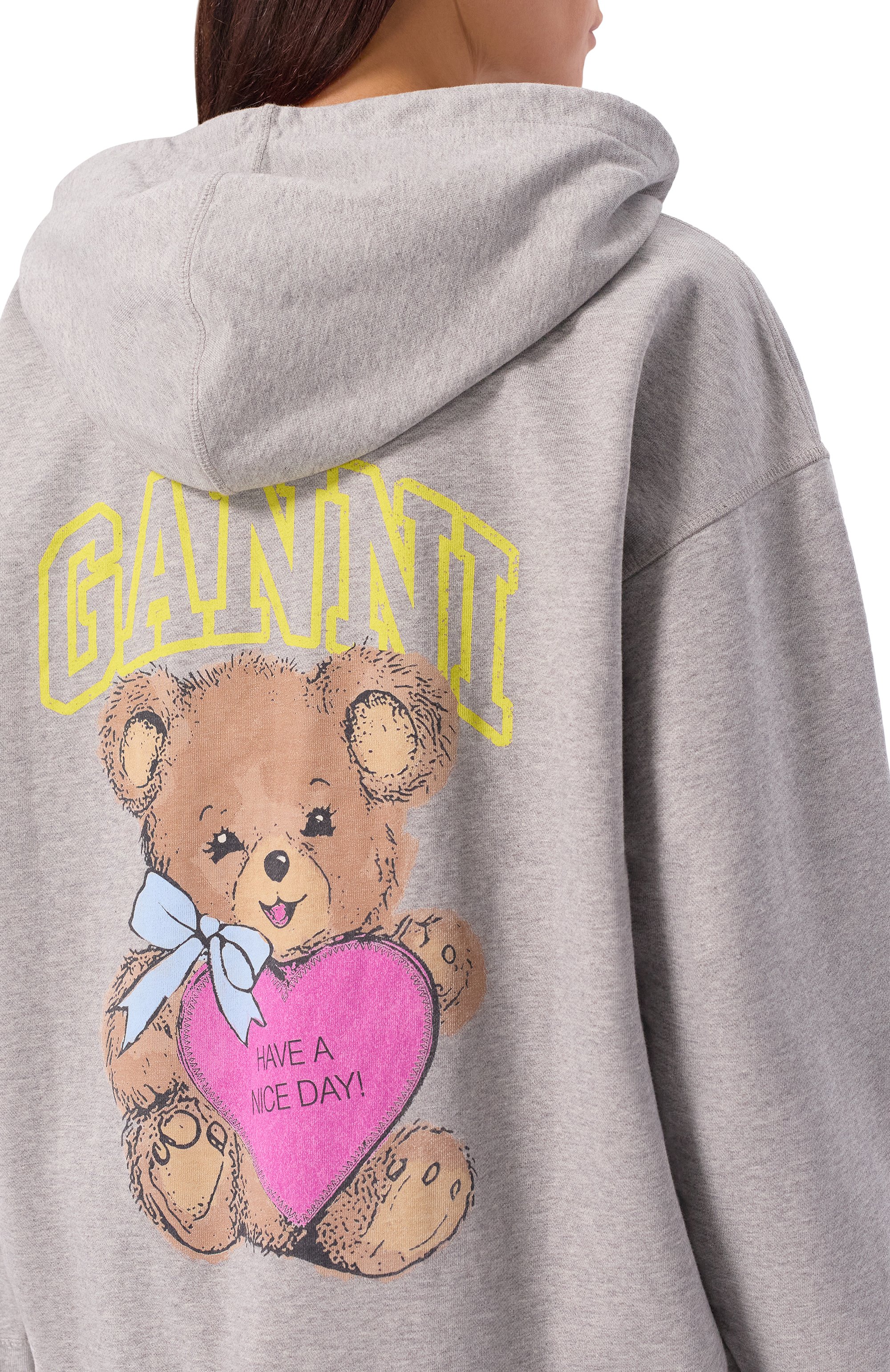 Хлопковая толстовка GANNI, арт. T4399, фото 5