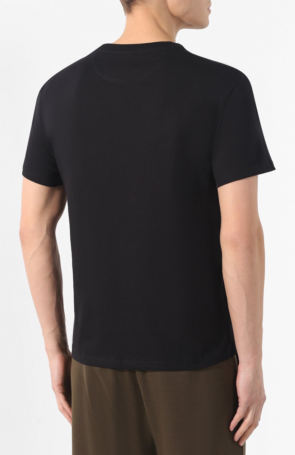 Хлопковая футболка VALENTINO, арт. RV3MG10V3LE, фото 4