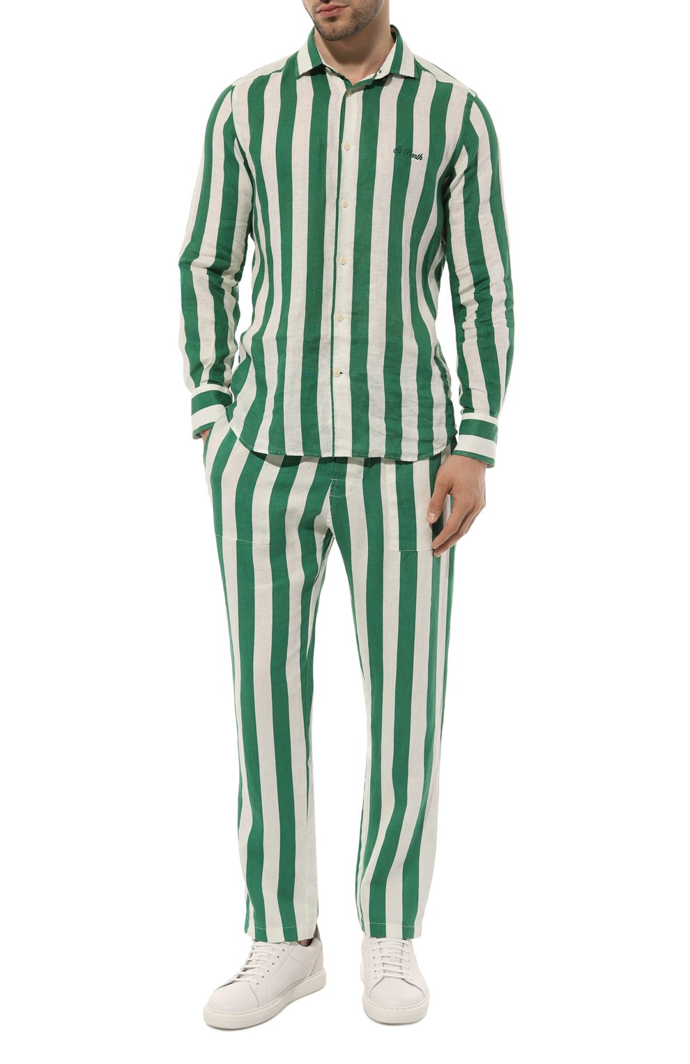 Льняные брюки MC2 SAINT BARTH, арт. STBM/CALAIS/00796F, фото 2