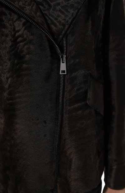 Шуба из каракульчи VICTORIA KUSENKOVA коричневого цвета по цене 1463000 руб., арт. 767100004603, фото 5 Шуба из каракульчи VICTORIA KUSENKOVA, арт. 767100004603, фото 5