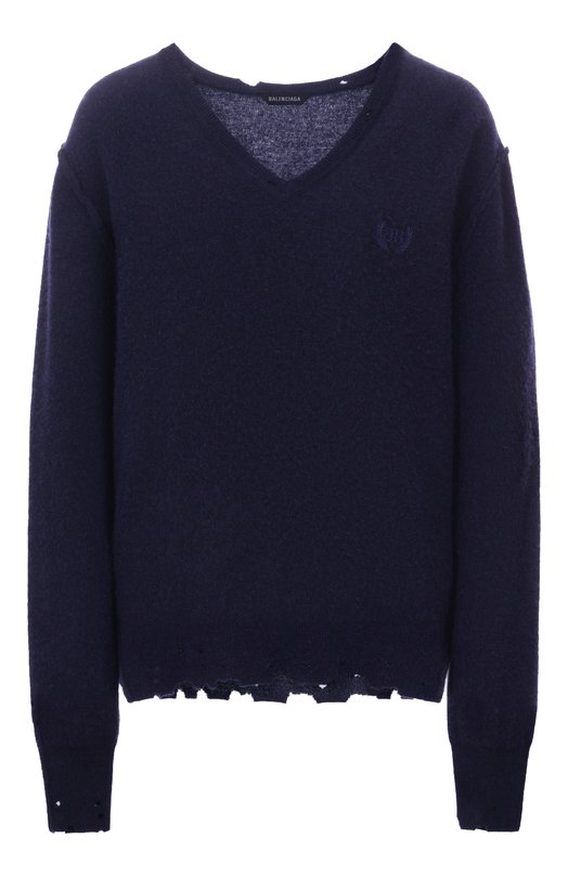 Кашемировый свитер Balenciaga 828163/T4149 Синий 828163/T4149