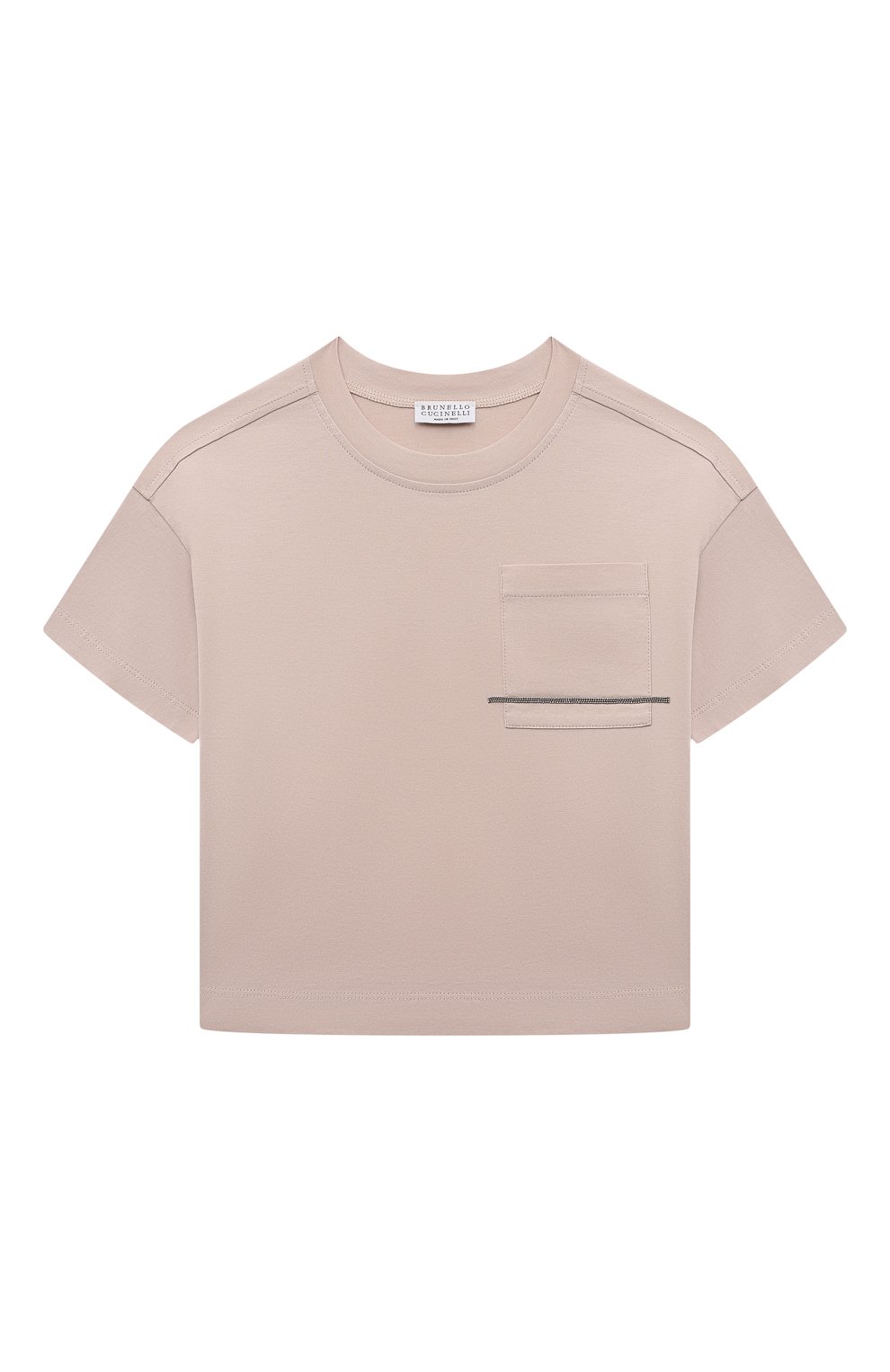 Хлопковая футболка BRUNELLO CUCINELLI, арт. B0T81T287A, фото 1