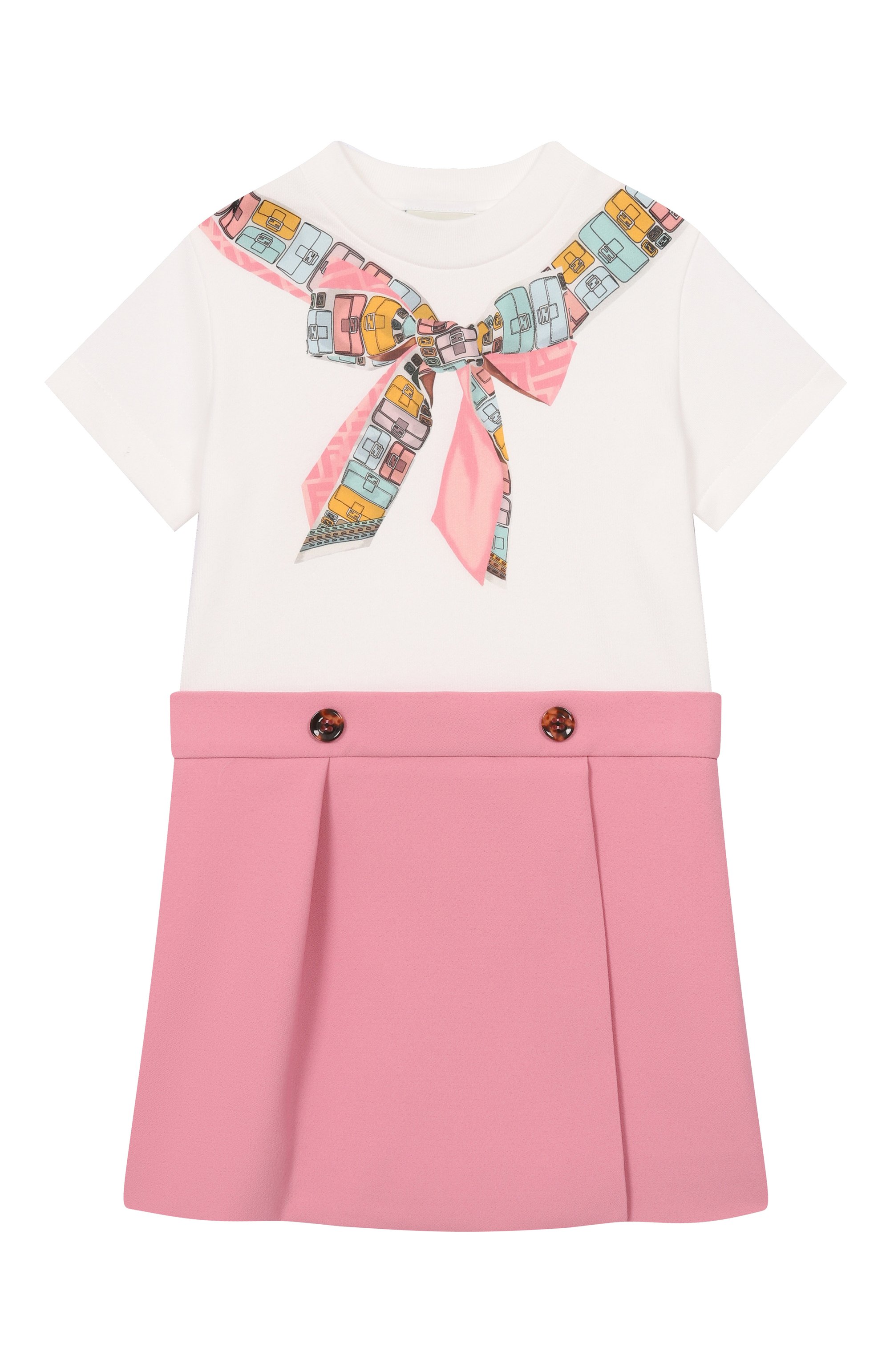 Хлопковое платье FENDI, арт. JFB835/AVVR_001, фото 1